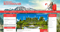 Desktop Screenshot of busreisen-rothhaar.de